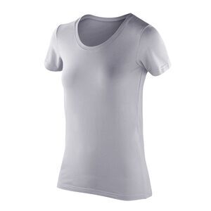 Spiro Womens/Ladies Softex Super Soft Stretch T-Shirt / Cloudy Gray